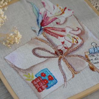 Xiutime Cross Stitch KitNO. 142Vintage Lily