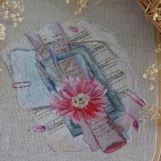 Xiutime Cross Stitch KitNO. 143Vintage Daisy