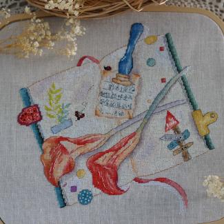 Xiutime Cross Stitch KitNO. 146Vintage Callalily