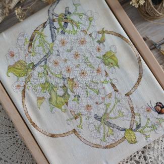 Xiutime Cross Stitch KitNO. 152Pear Flower