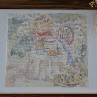 Xiutime Cross Stitch KitNO. 159 Have a Cup of Tea