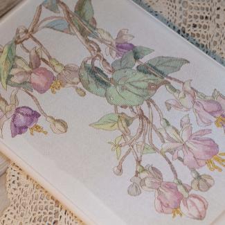 Xiutime Cross Stitch KitNO. 168Fuchsia