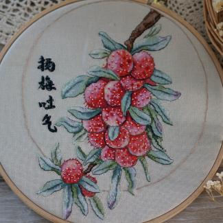 Xiutime Cross Stitch KitNO. 173Red Bayberry