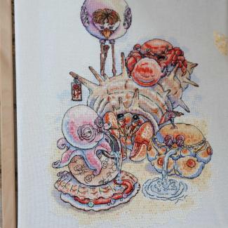 Xiutime Cross Stitch KitNO. 195Sea Animals