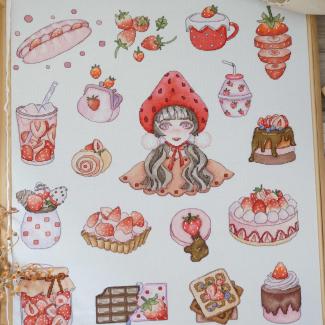 Xiutime Cross Stitch KitNO. 196 Strawberry
