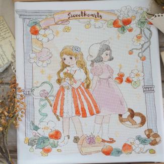 Xiutime Cross Stitch KitNO. 204 Sweetie Strawberry