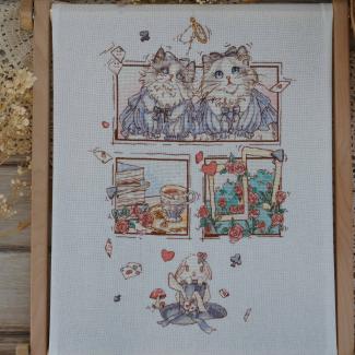 Xiutime Cross Stitch KitNO. 207 Alice Cat