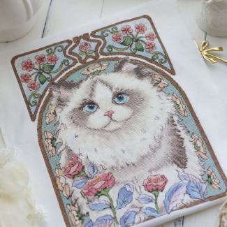Xiutime Cross Stitch KitNO. 227Muscia Cat