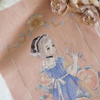 Xiutime Cross Stitch KitNO. 237Rose Girl
